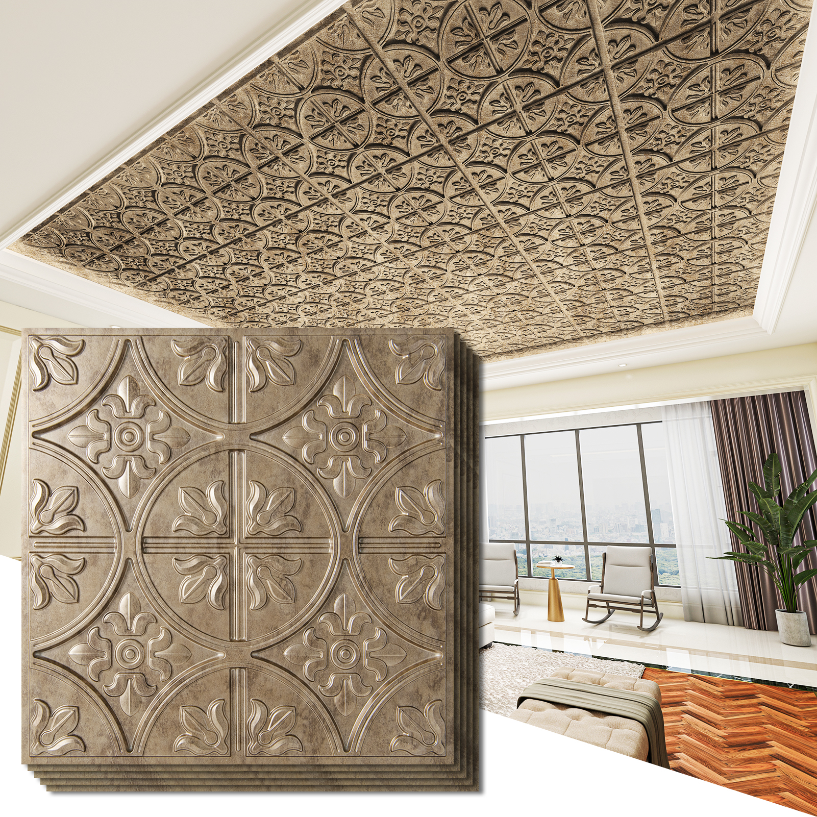how to cut drop ceiling tiles