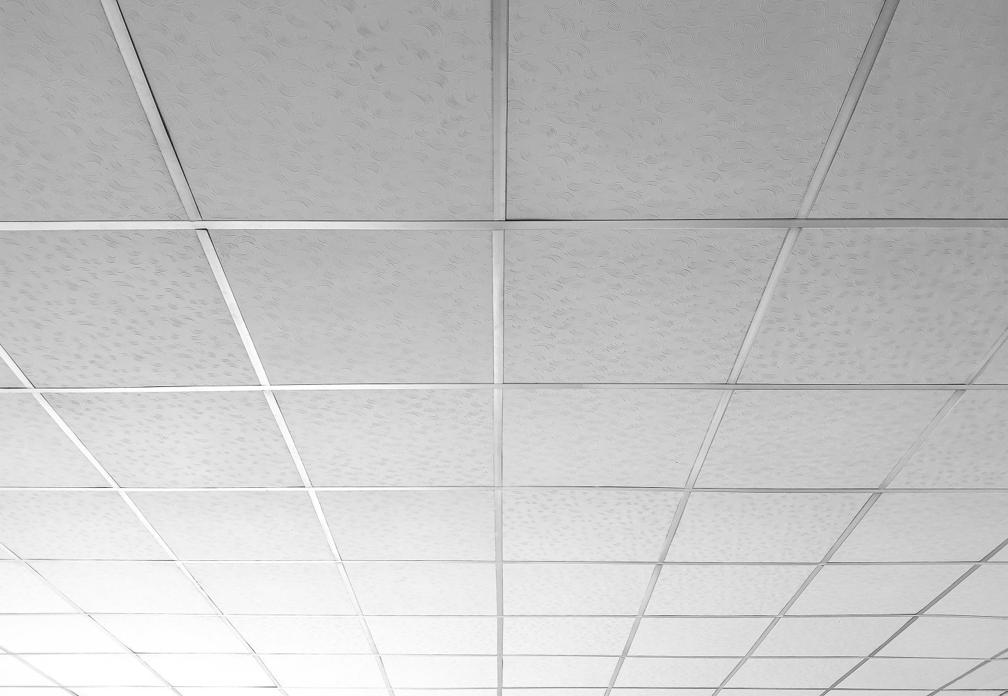 how to clean drop ceiling tiles