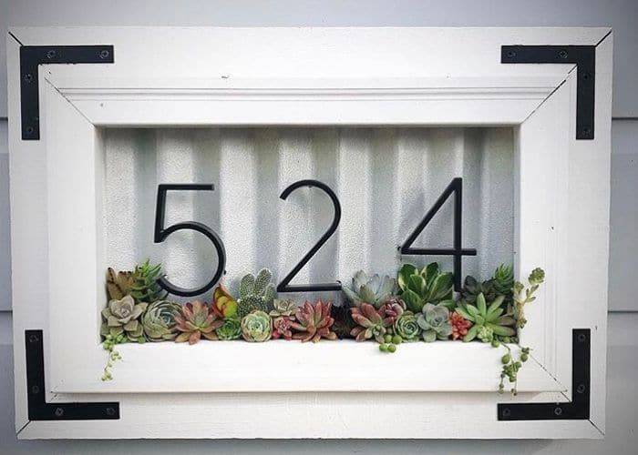 decorative numbers for house