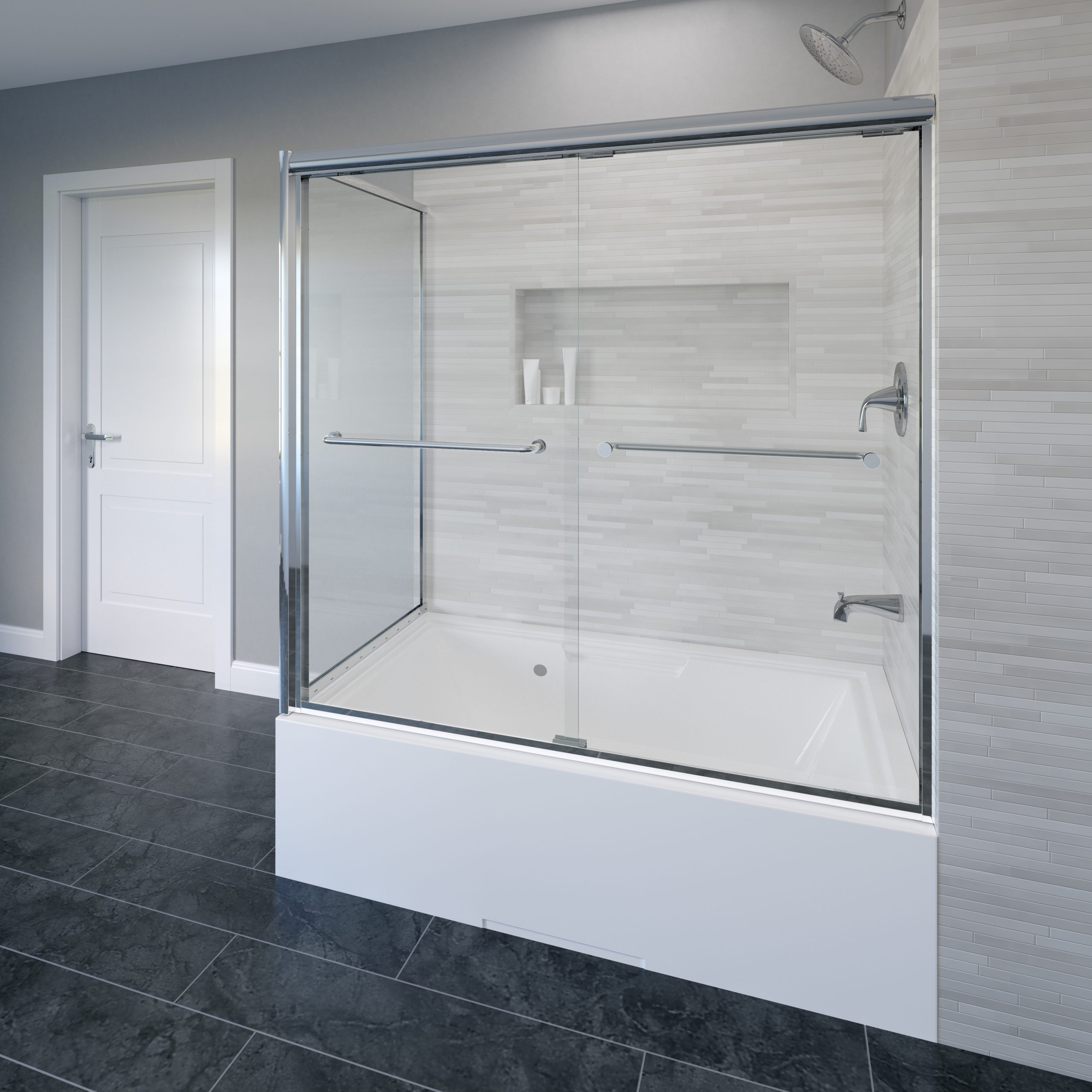 glass tub doors