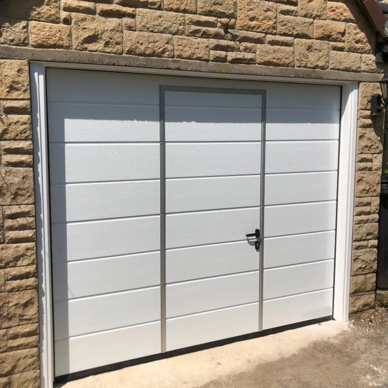 painted garage doors