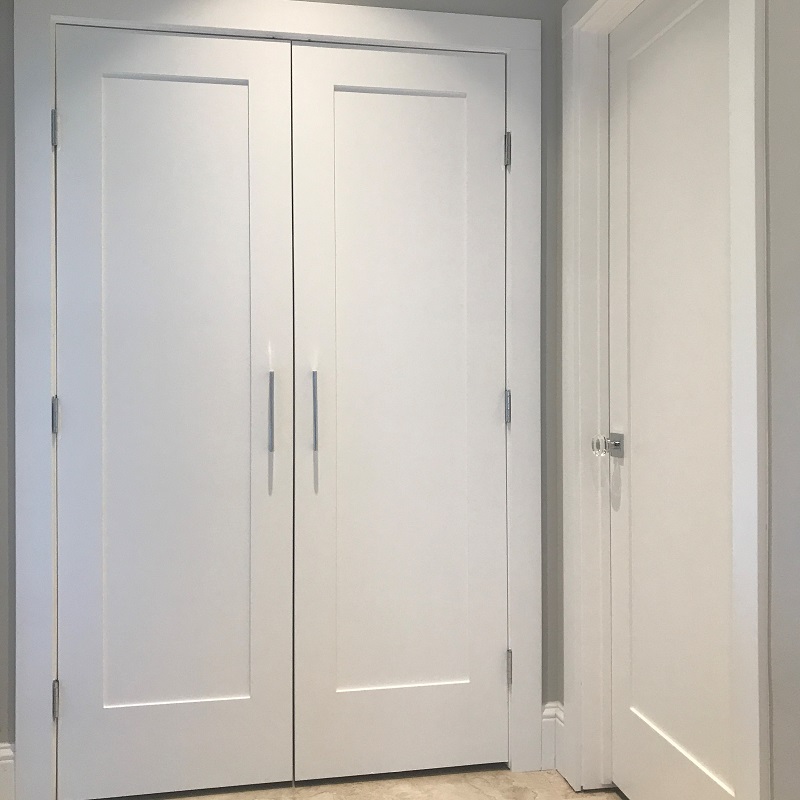 best way to paint interior doors