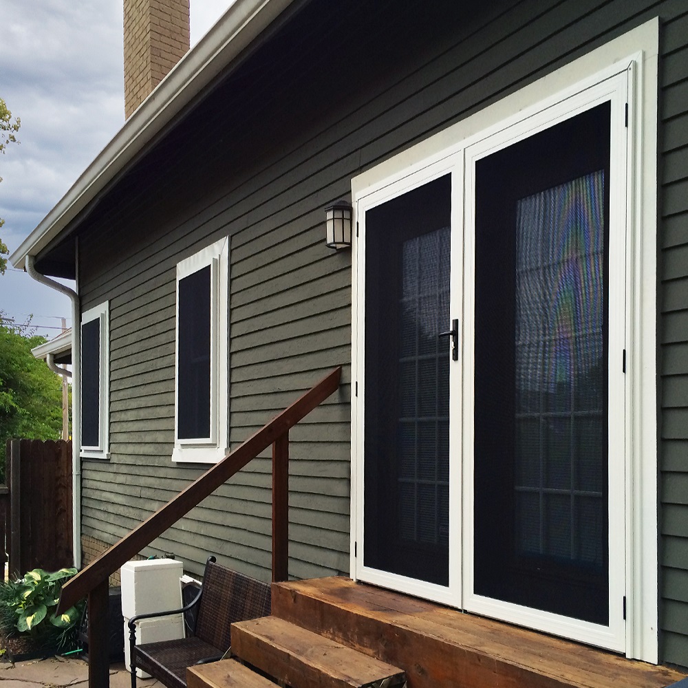 how to secure french doors