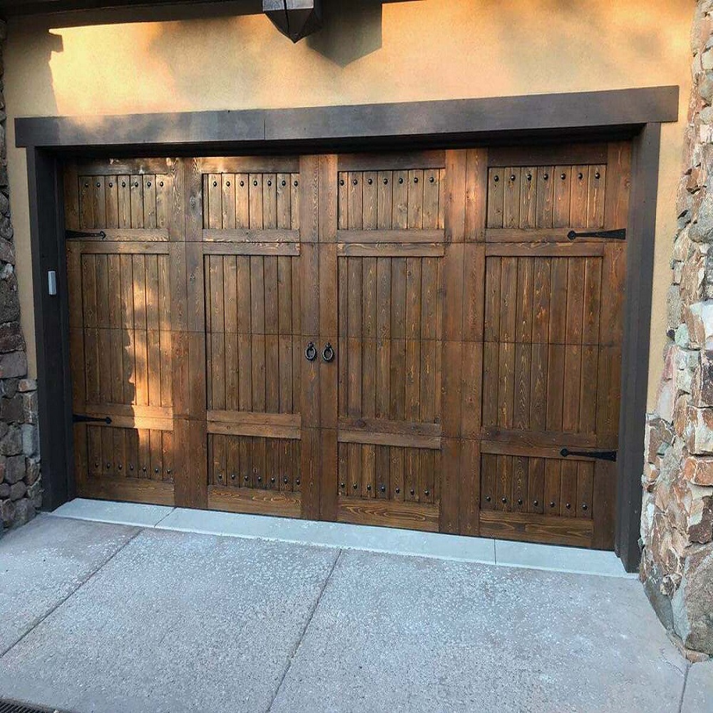 what are garage doors made of