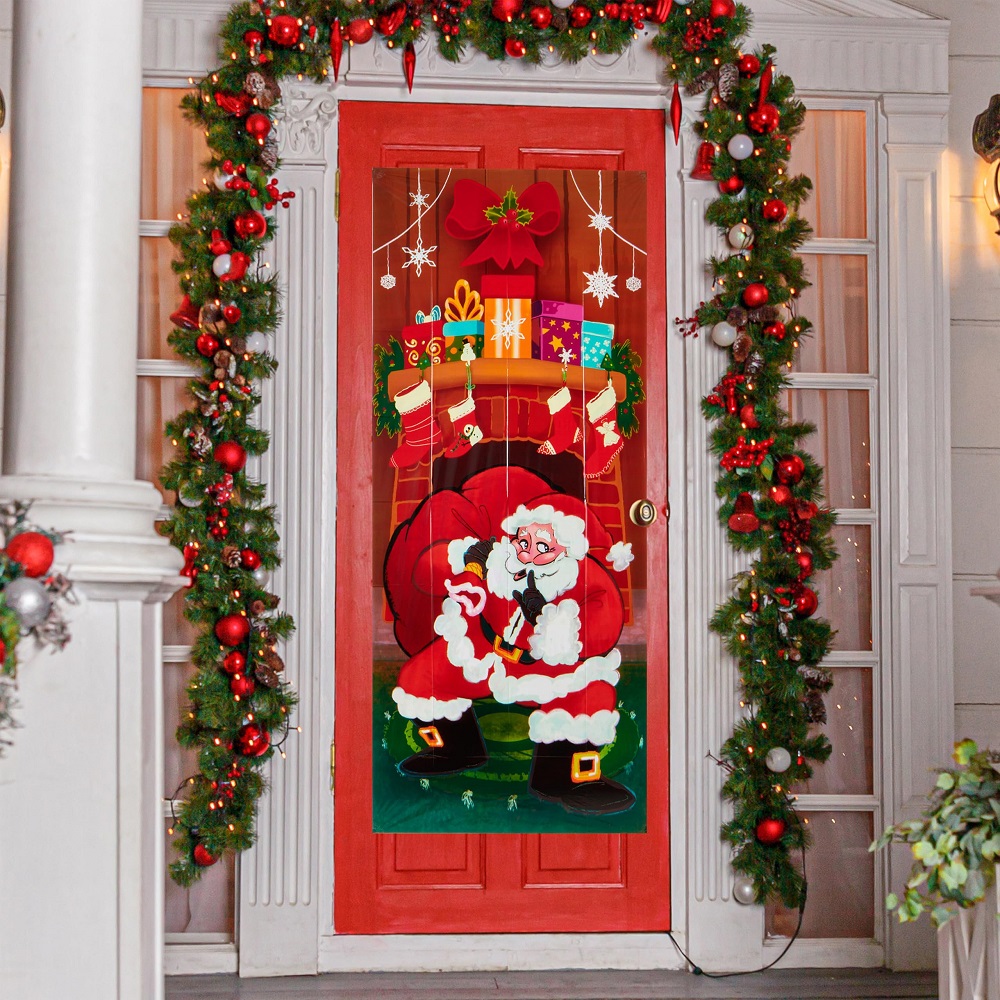 Decorate Your Home doors with the Christmas