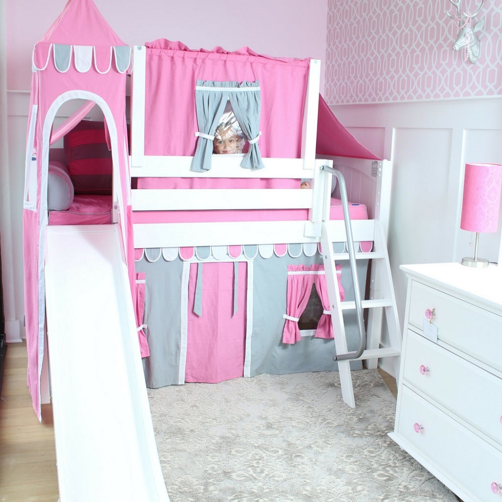 princess bed with slide