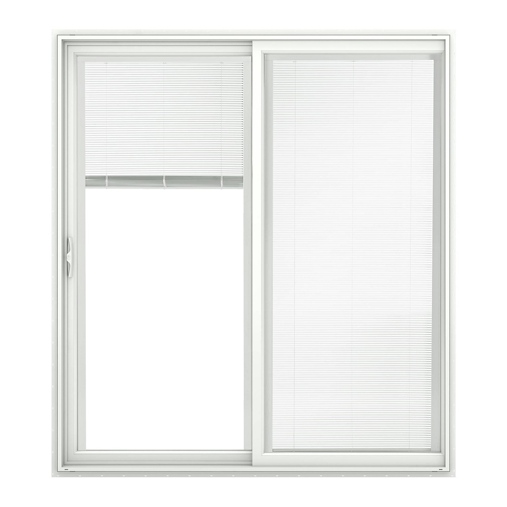 pella french doors with blinds