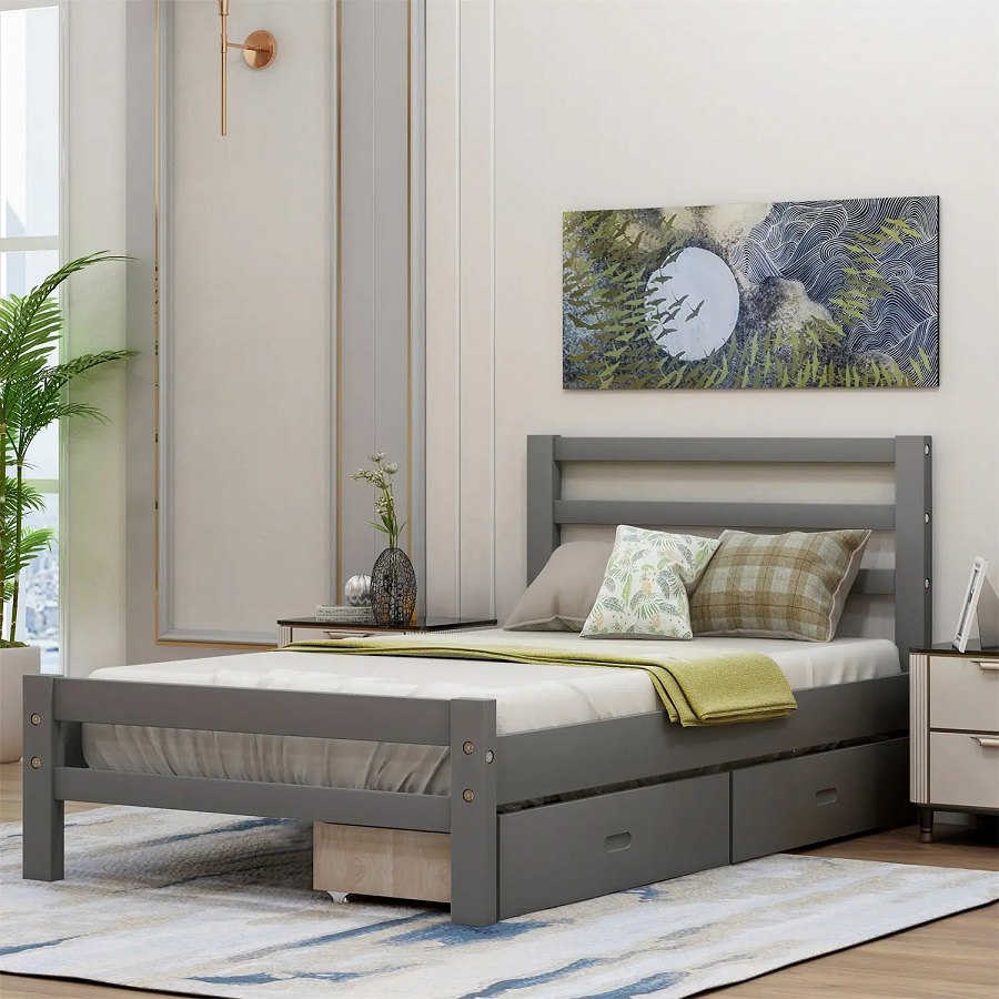 twin bed frame
