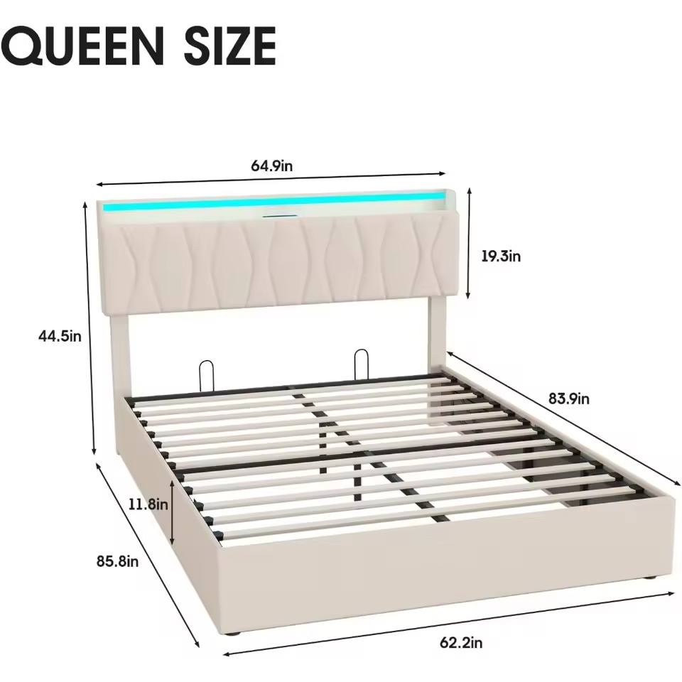 queen size bed frame
