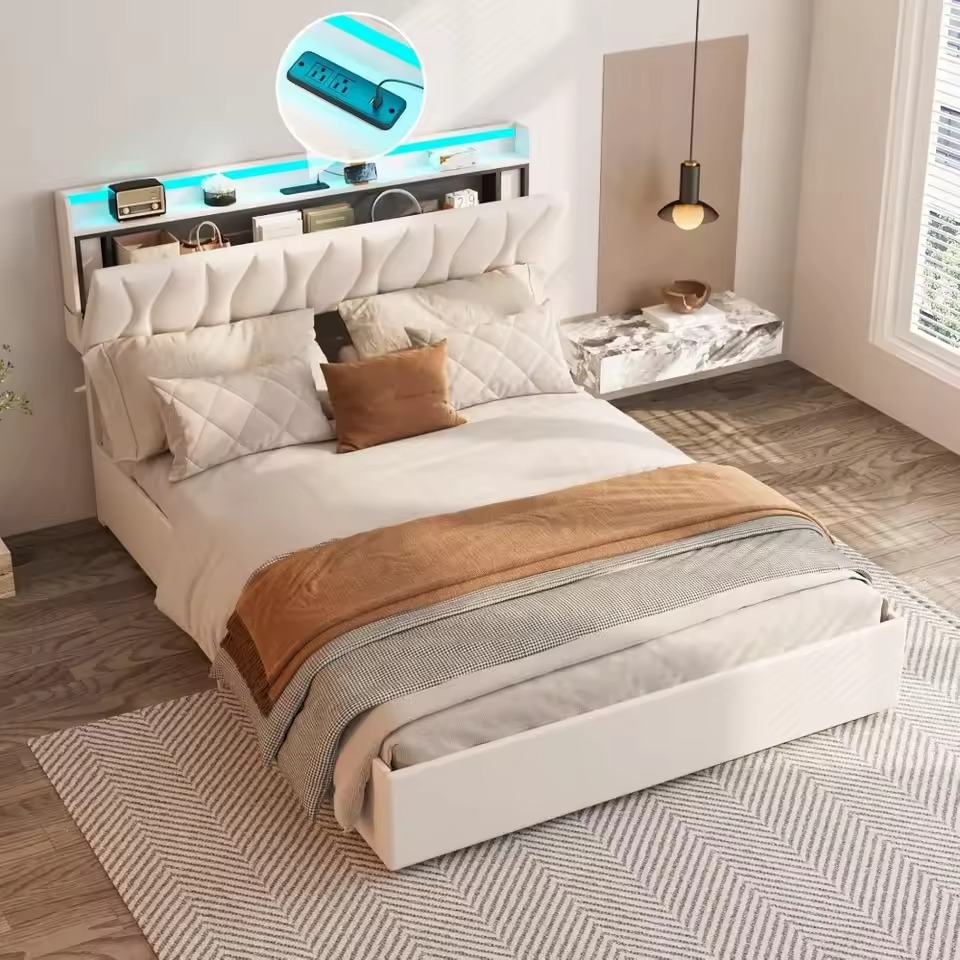 queen size bed frame
