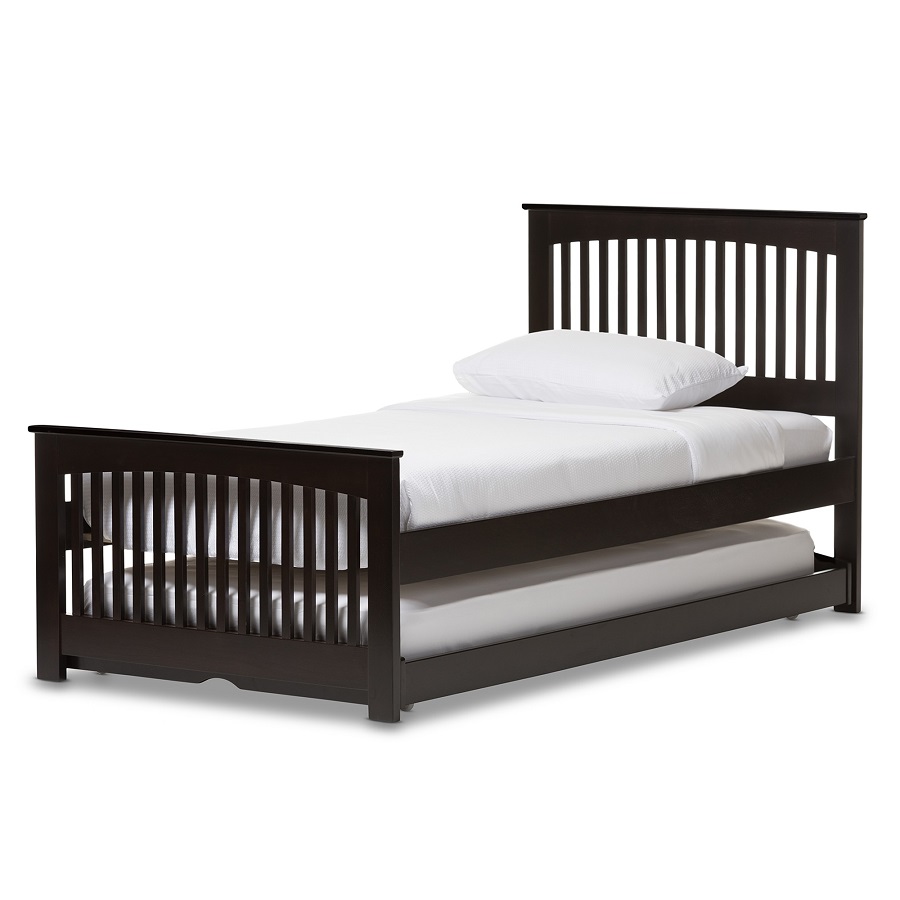 twin size bed
