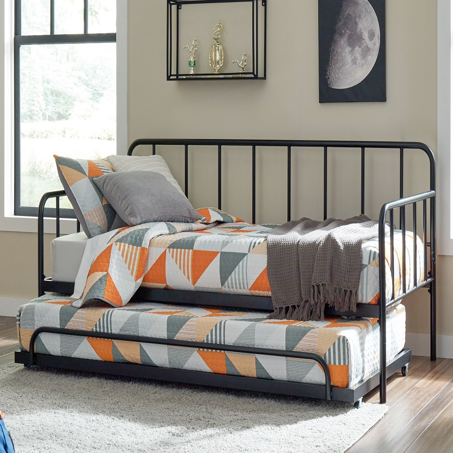 twin beds with trundle